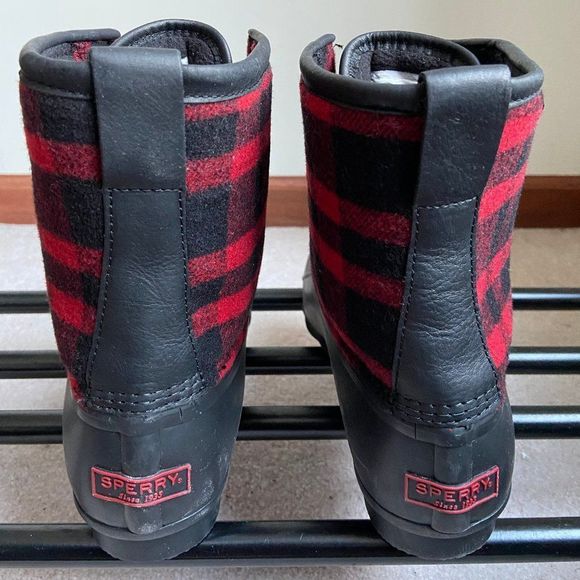 SPERRY Men Saltwater Duck Boots - NEW NIB NWB - Picture 5 of 8